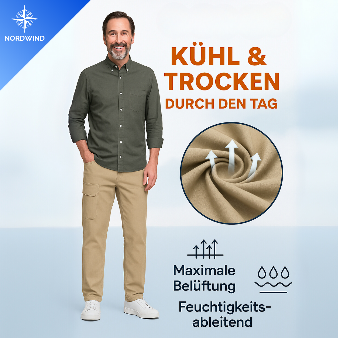 Outdoorhose mit Stretch & Cargo-Taschen – Ideal für jede Bewegung
