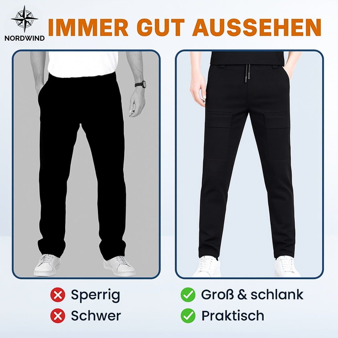 Outdoorhose mit Stretch & Cargo-Taschen – Ideal für jede Bewegung