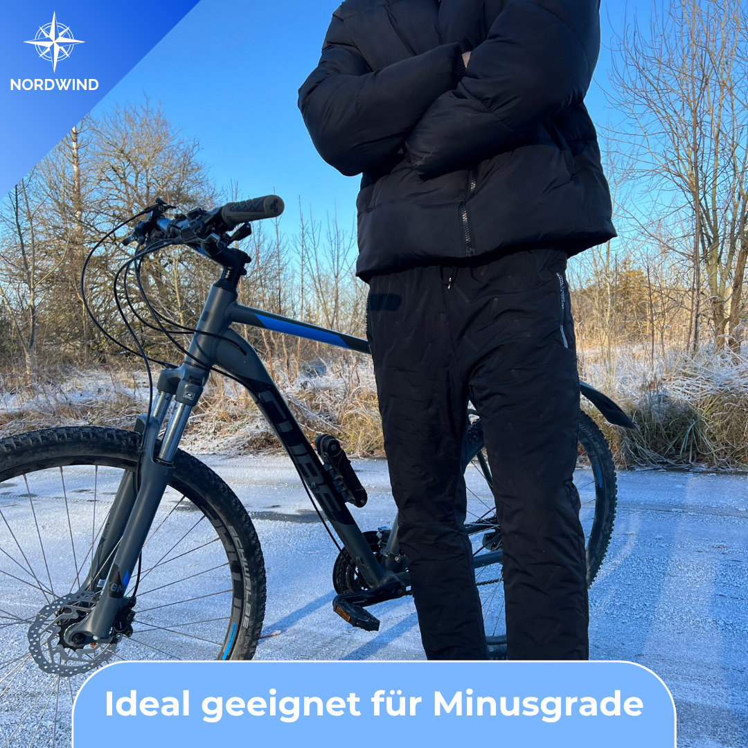 Warme und trockene Beine – bei jedem Wetter!